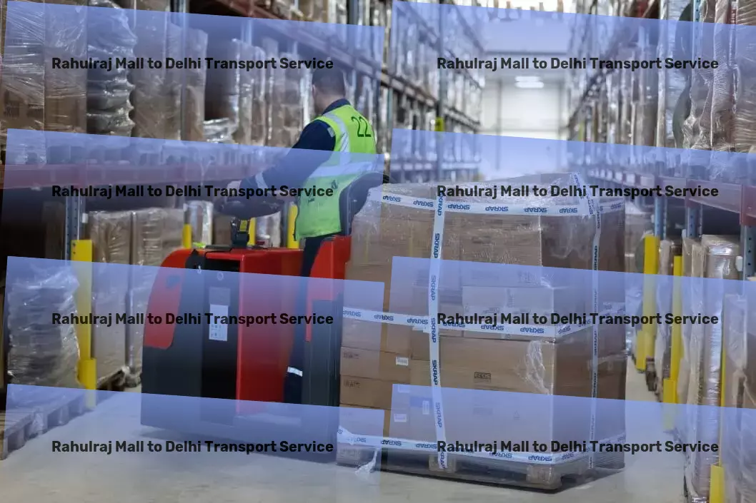 Rahulraj Mall to Delhi Household Goods Transport High-capacity goods logistics