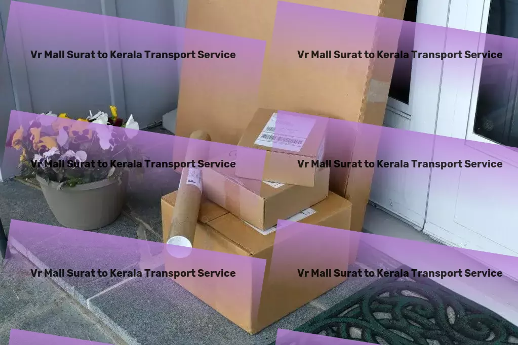 Vr Mall Surat to Kerala Bike Transport And Scooty Courier Secure shipping solutions